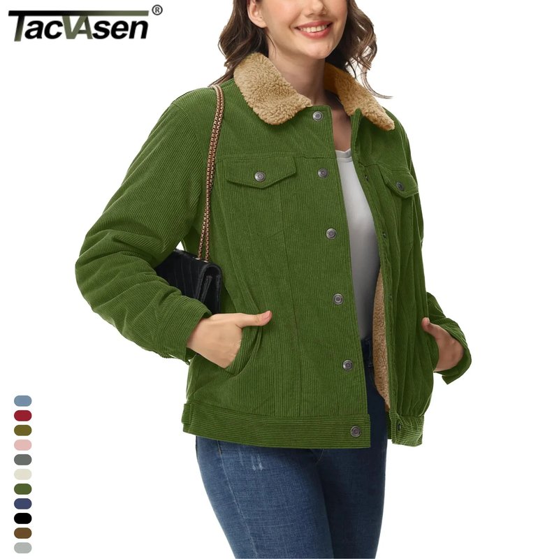 TACVASEN Women's Fleece-Lined Jacket