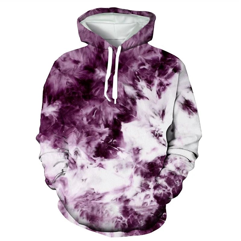 Trendy Tie Dye Hoodie for All