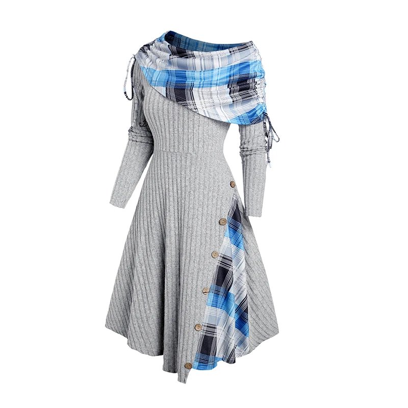 Chic Off-Shoulder Asymmetric Dress
