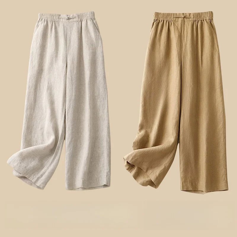 Chic High-Waist Wide Leg Pants