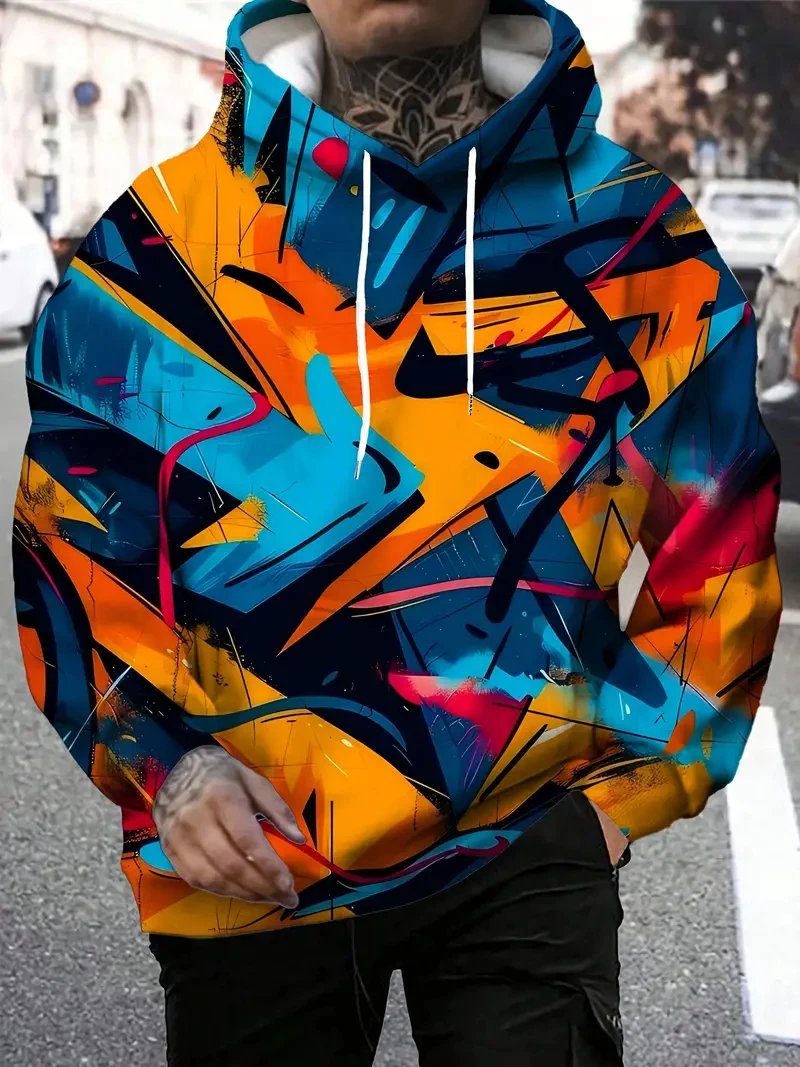 3D Printed Tie-Dye Hoodie