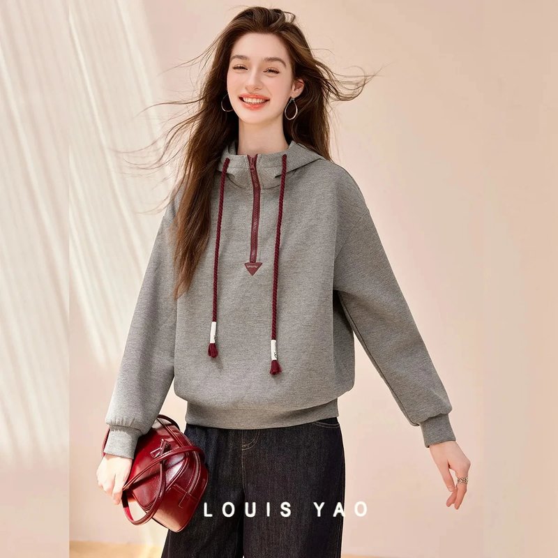 Trendy Oversized Women's Hoodie