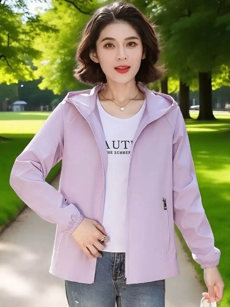 Lightweight Waterproof Hooded Jacket
