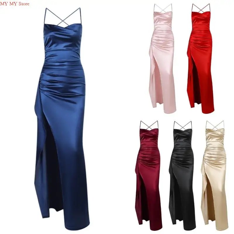 Elegant Backless Maxi Dress