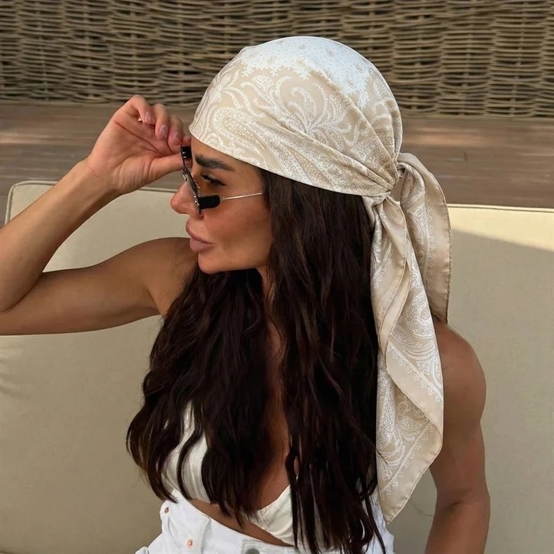 Luxury Silk Square Scarf