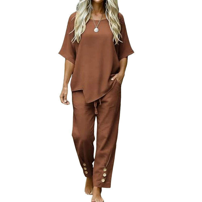 Casual 2-Piece Linen Outfit