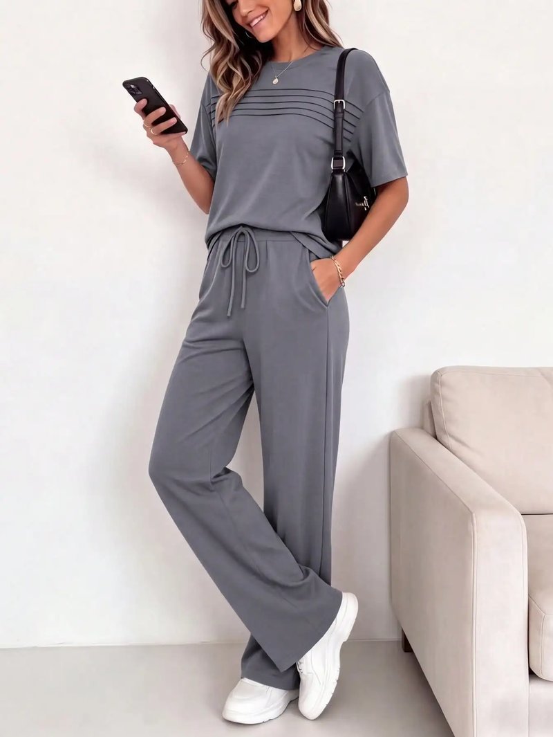 Women's Striped Comfort Set