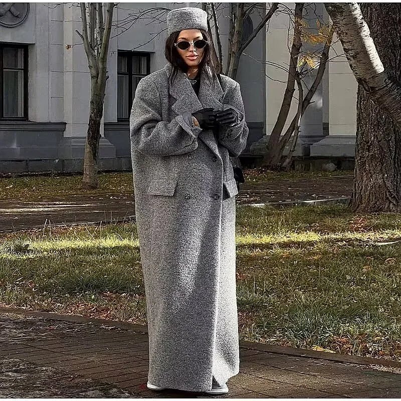 Chic Women's Wool Winter Coat