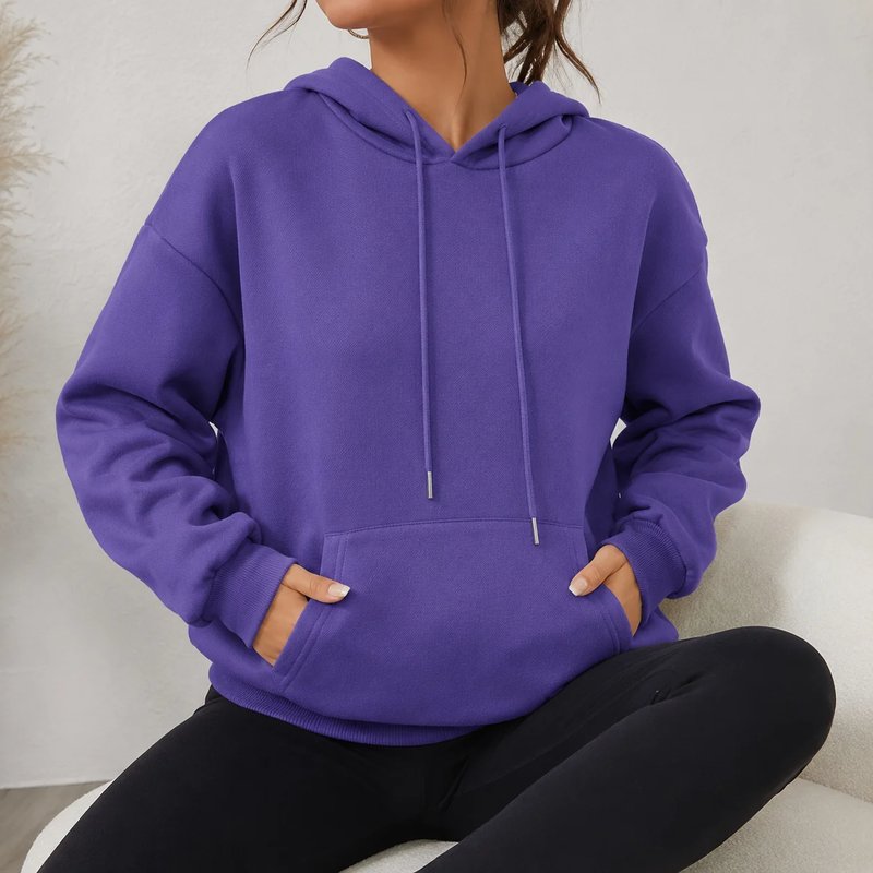 Cozy Candy Color Hoodie