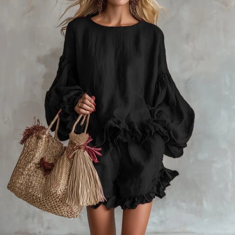 Summer Linen Two-Piece Set