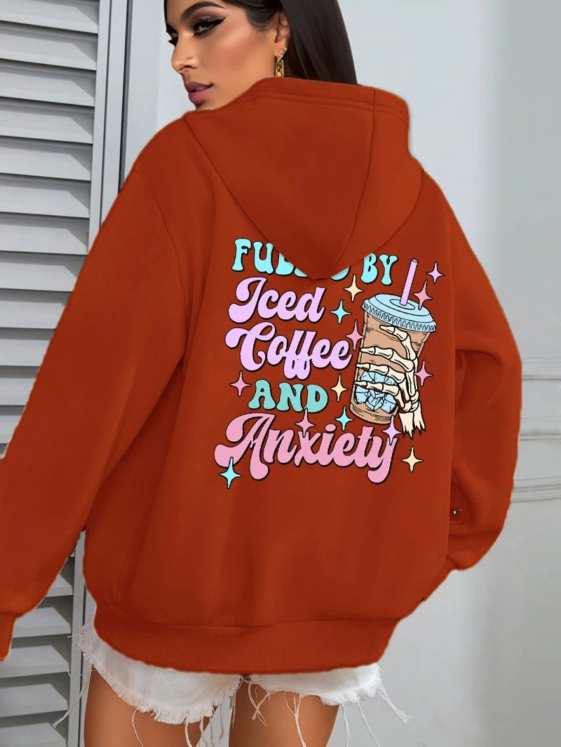 Iced Coffee & Anxiety Hoodie