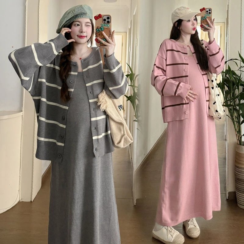 Chic Autumn Maternity Outfit Set
