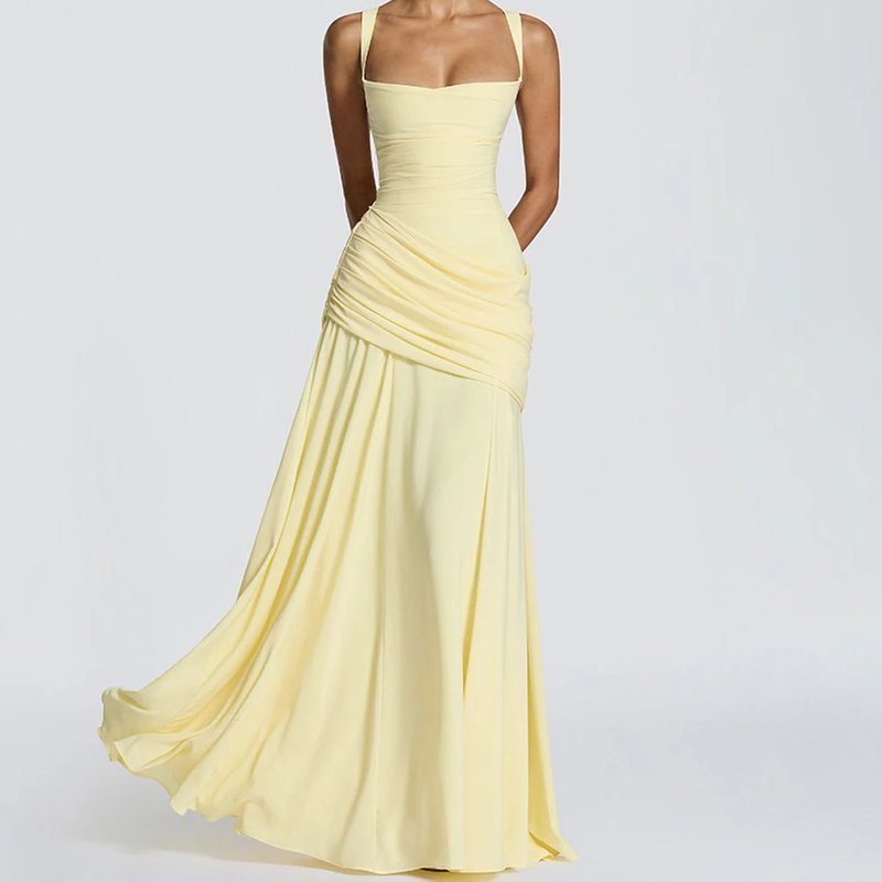 Elegant Sleeveless Maxi Dress