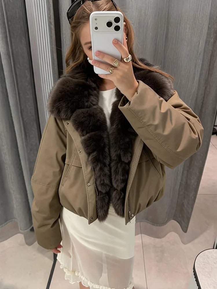 Chic Faux Fur Short Jacket