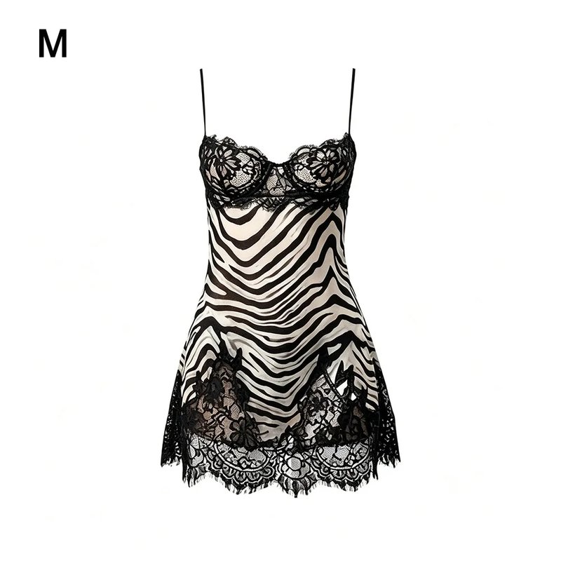 Zebra Print Backless Bodycon Dress