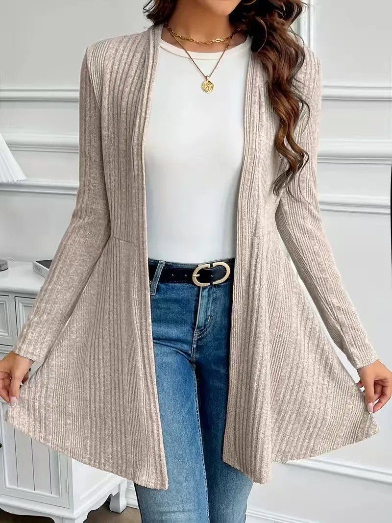Cozy Open Front Cardigan for Women