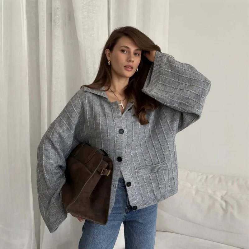 Chic Casual Loose Cardigan for Women