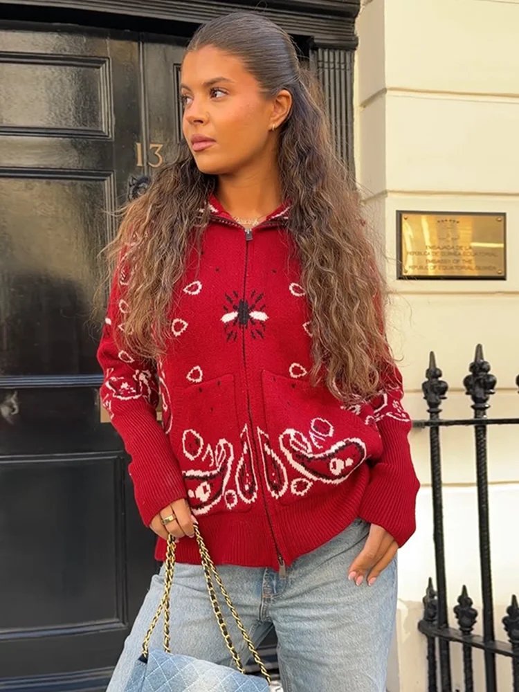 Vintage Women's Knit Cardigan