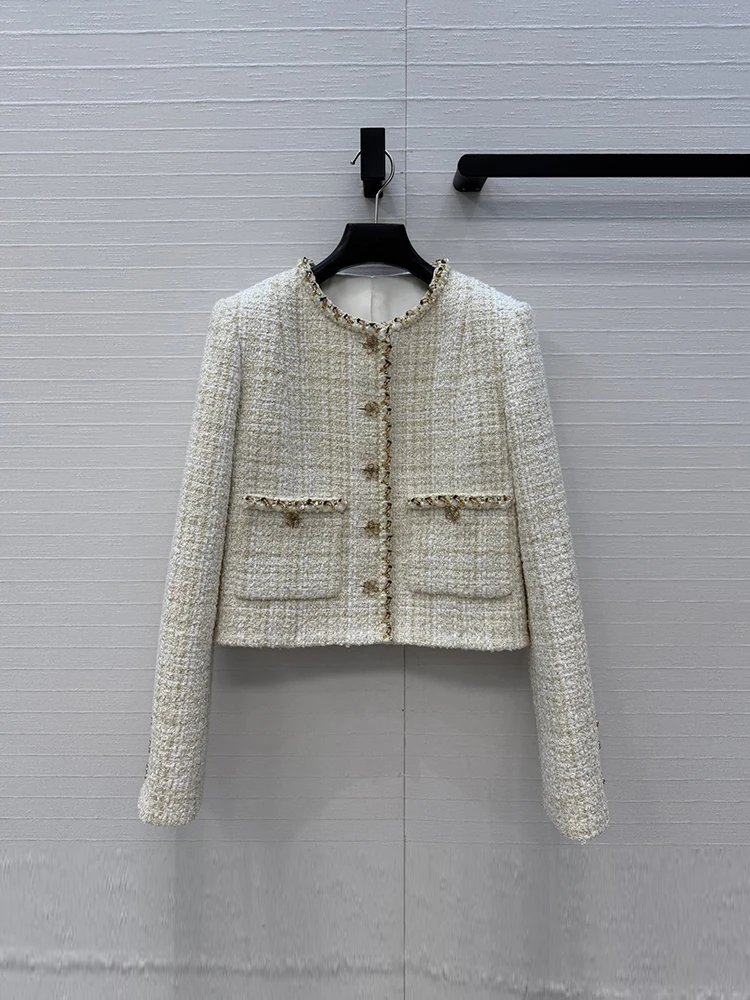 Chic Wool Blend Casual Jacket
