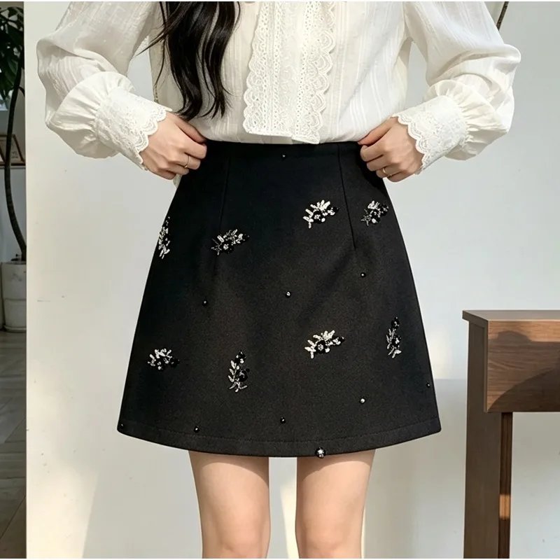 Chic High-Waist Mini Skirt