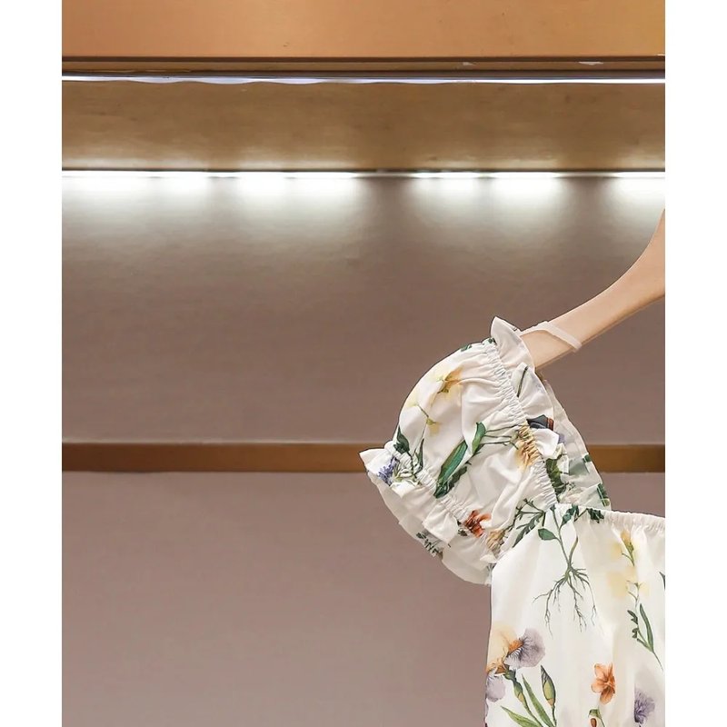 Chic Bohemian Floral Summer Dress