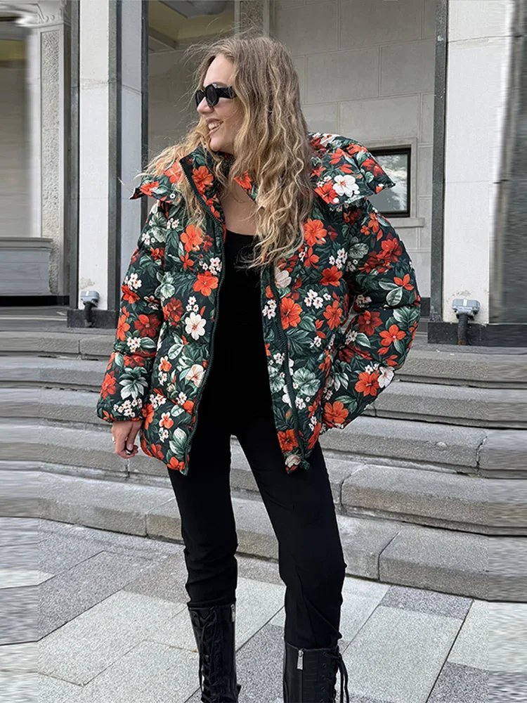Cozy Oversized Hooded Winter Coat